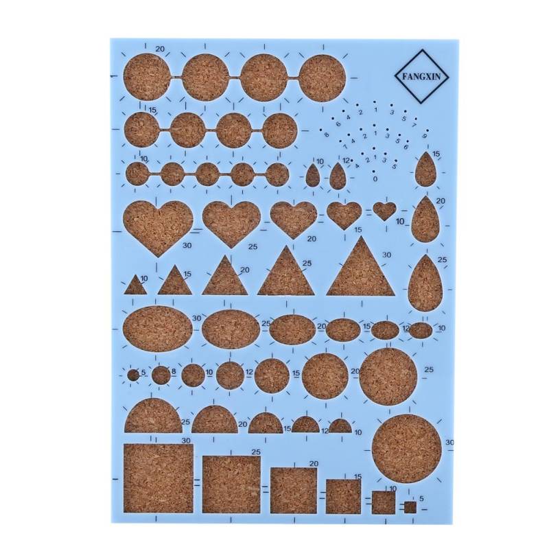 DIY Papierbastelvorlagebrett   Pinzette   Stecknadeln   Schlitzstift Quilling-Werkzeugset (Weiß) blau von Joom DACH