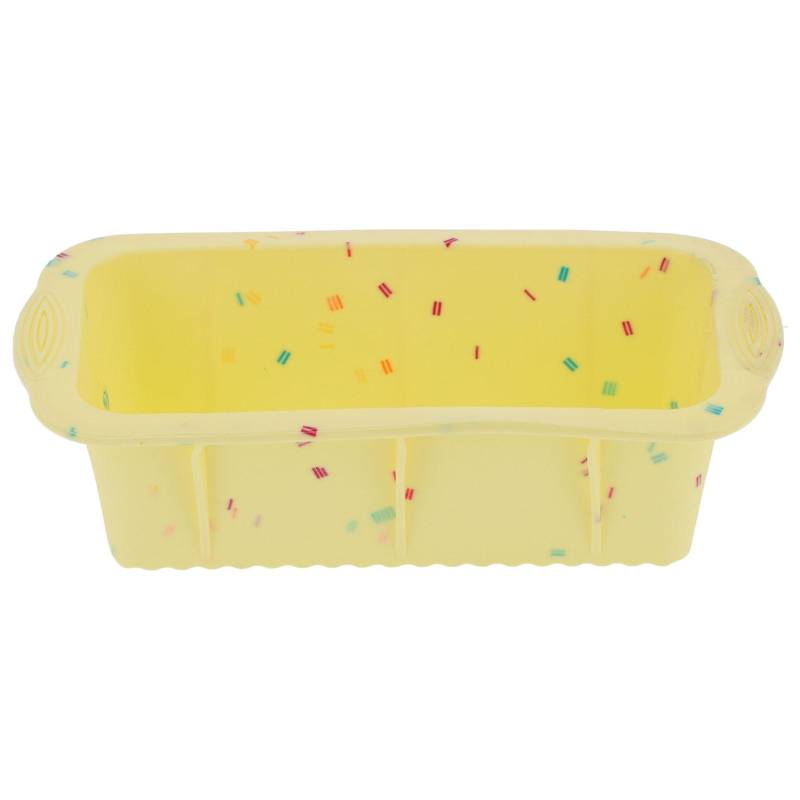 DIY Silikon Kuchenform Backwerkzeug Rechteckige Brotform Backform KüchenwerkzeugeGelb mit Farbe von Joom DACH