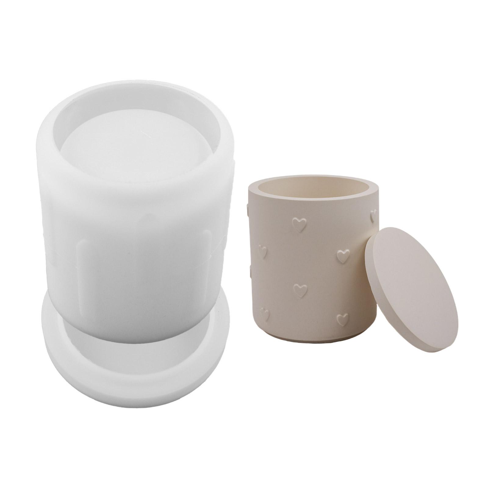 DIY Silikonform für Resin Kerzenhalter Kreativer Herzanhänger Basteln Epoxidtonform für Schmuckaufbewahrungsbehälter von Joom DACH