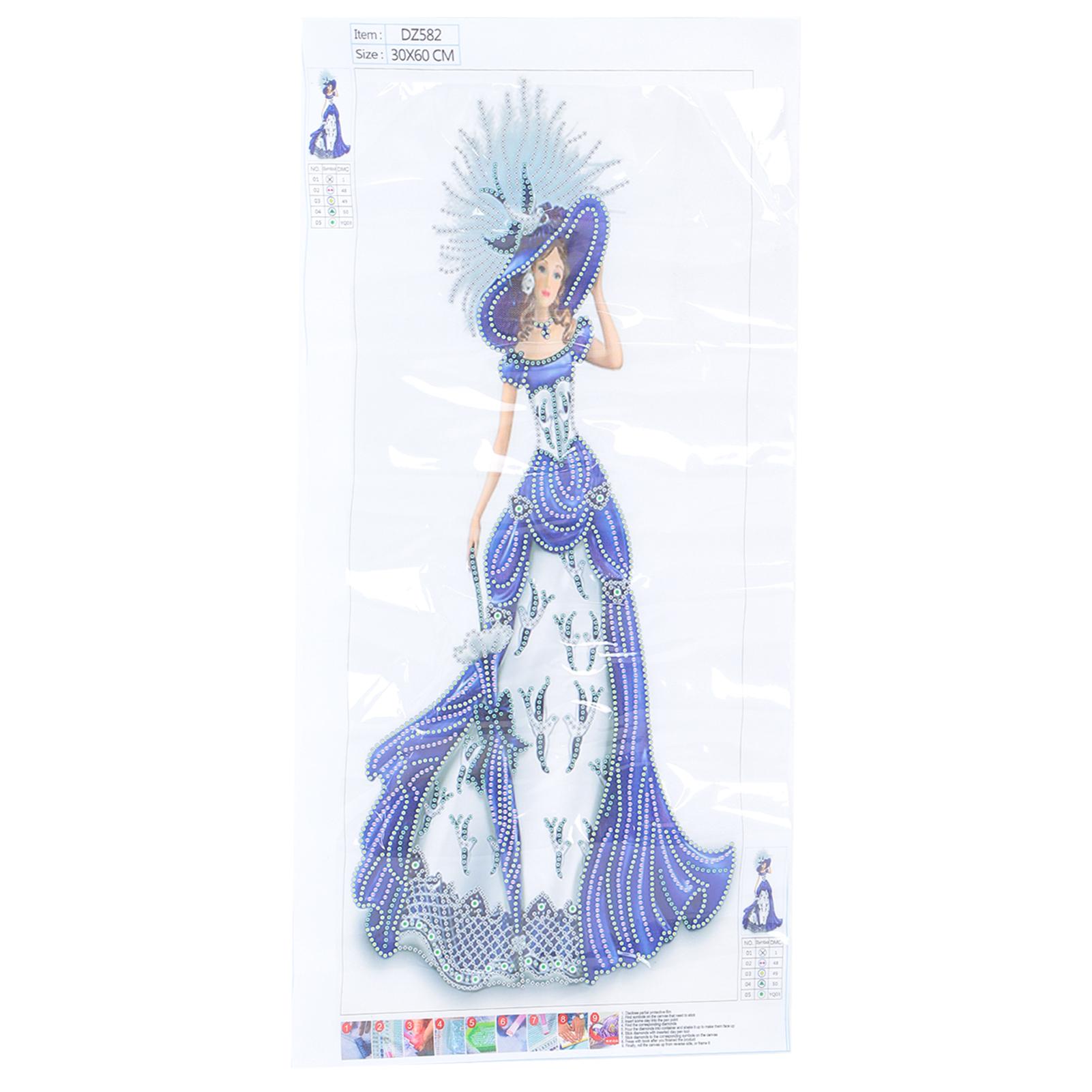 DIY Strassmalerei Elegantes Damenmuster Kristallmalerei Stickerei Bild Dekoration von Joom DACH