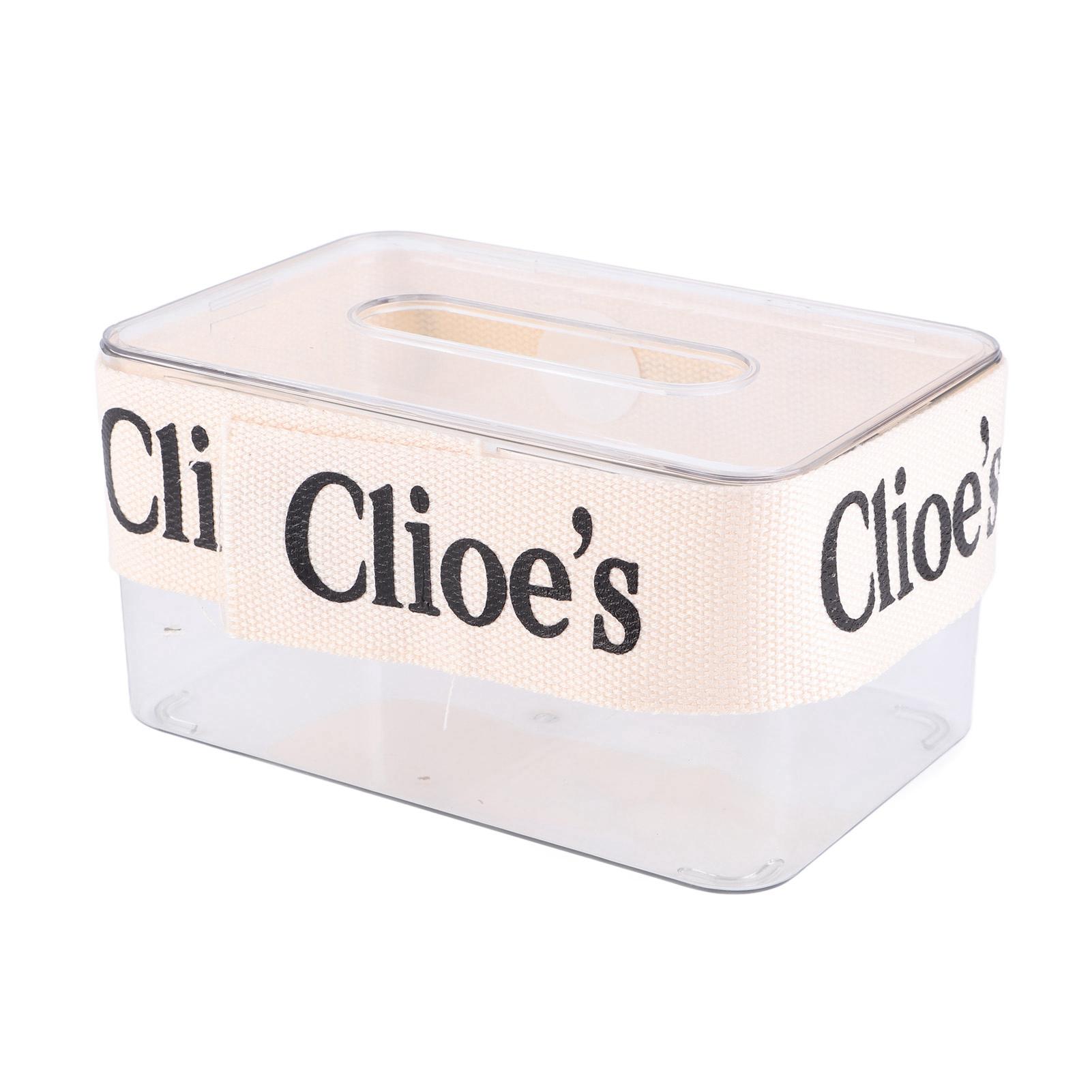 DIY Taschentuchboxhalter Öffnung vergrößert Transparent DIY Serviettenbox mit Gurtband für Büro von Joom DACH