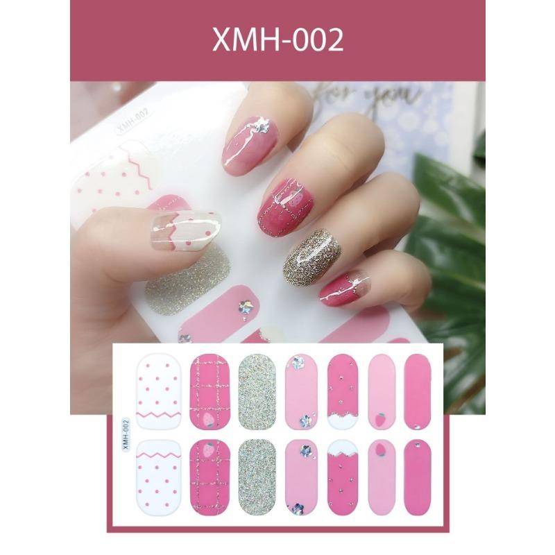 DIY halbgehärtete Gel-Nagelaufkleber, langlebig, einfarbig, Nagelstreifen, Patch, Schieberegler, UV-Lampe, gehärteter Aufkleber, Nagelmaniküre-Patch XMH-002 bunt DIY halbgehärtete Gel-Nagelaufkleber, langlebig, einfarbig, Nagelstreifen, Patch, Schieberegler, UV-Lampe, gehärteter Aufkleber, Nagelmaniküre-Patch XMH-002 bunt von Joom DACH