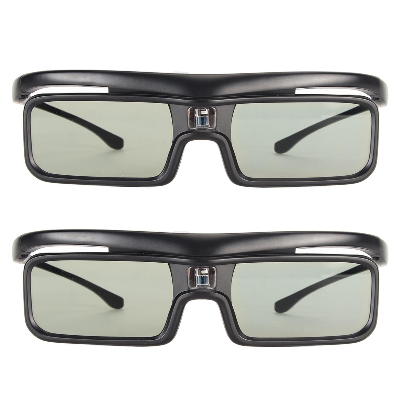 DLP Link 3D-Brille Passend für LTV-2500 3000 Pro 3500 Pro 3D-Projektoren Wiederaufladbarer Aktiv Shutter 3D von Joom DACH