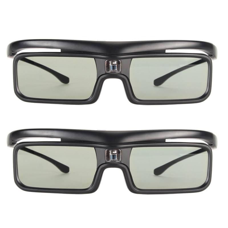 DLP Link 3D-Brille Passend für LTV-2500 3000 Pro 3500 Pro 3D-Projektoren Wiederaufladbarer Aktiv Shutter 3D von Joom DACH
