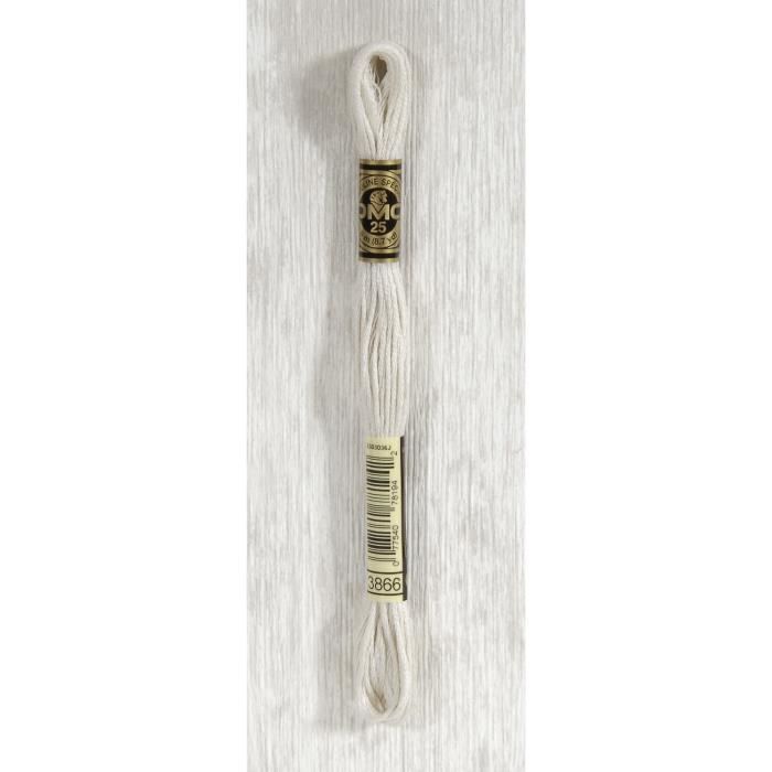 DMC Mouliné-Garn 3866 weiß von Joom DACH