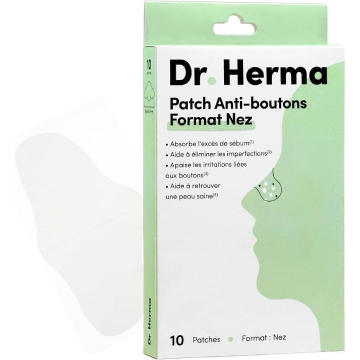 DR. Herma – Patch Anti-Boutons – Format Nez – 10 Patches von Joom DACH