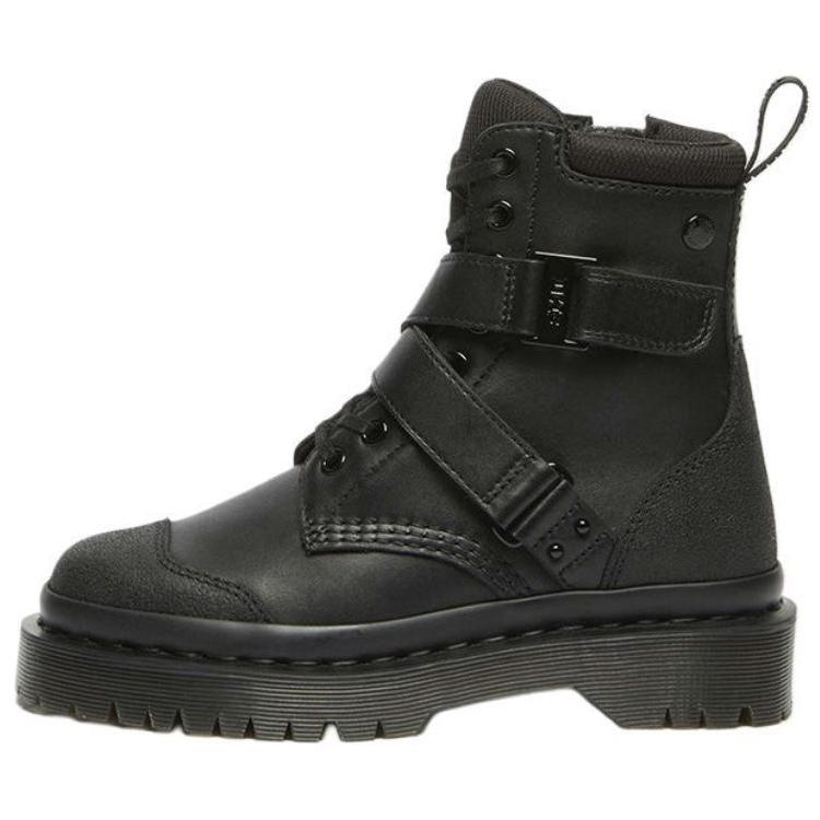 DR. Martens 1460 Leder Bex Tech Bequeme Vielseitige Kurze Martin Stiefel Unisex Stiefel Schwarz 41014002 36 von Joom DACH