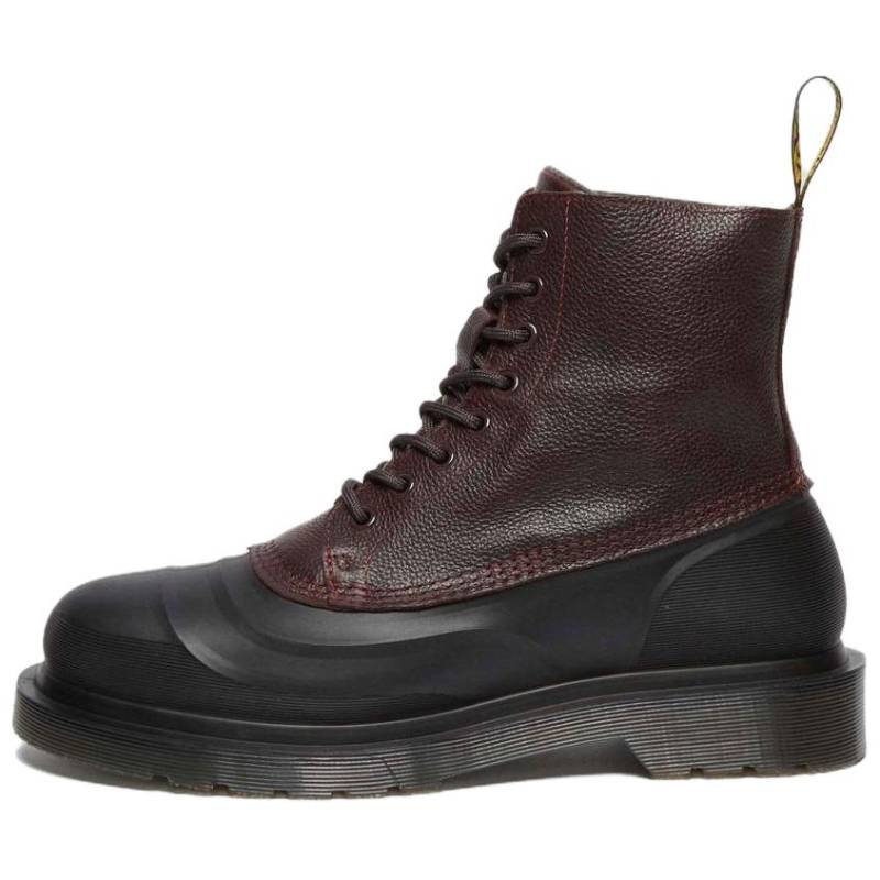 DR. Martens 1460 Leder Mode Kurzstiefel Unisex Stiefel Rot Schwarz 32119601 37 von Joom DACH