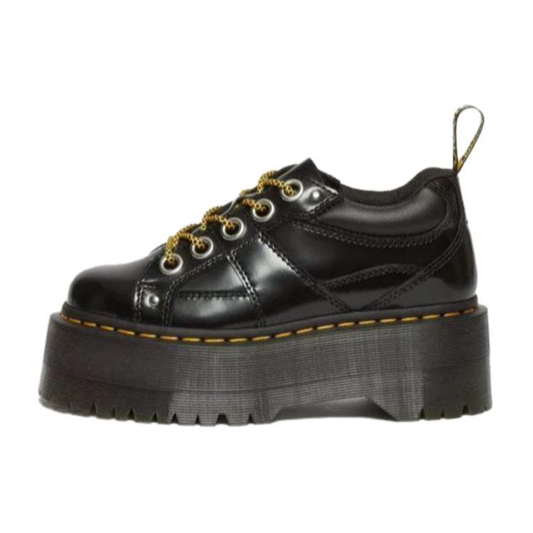 DR. Martens 5-Loch Max Buttero Leder Plateau Schwarz Buttero Damen Sneaker 31423001 37 von Joom DACH