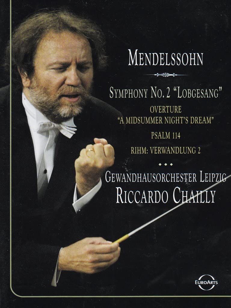 DVD FELIX MENDELSSOHN-BARTHOLDY - GEWAN - Symphonie Nr. 2 Lobgesang /  2054668 EuroArts 2005 Nicht Japan Klassik Gebraucht von Joom DACH