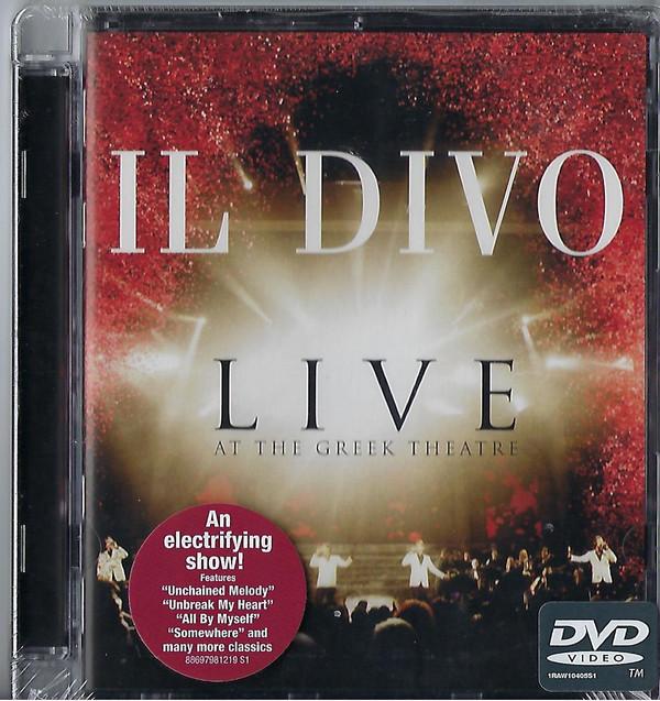 DVD IL DIVO - Live at the Greek  88697981219 Syco Music 2006 US Pop Gebraucht von Joom DACH