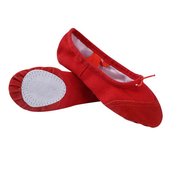 DYS Unisex Kinder Erwachsene Indoor Spitze Gymnastik Weiche Sohle Ballett Tanz Yoga Schuhe 36 von Joom DACH