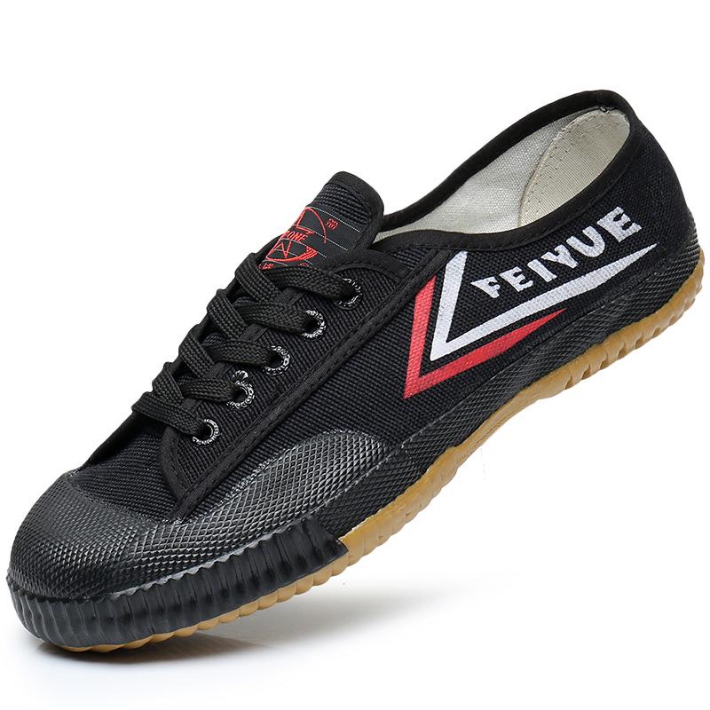 Da Bo Wen Weiße Leinwand Gymnastik- & Laufschuhe für Herren – Kung Fu Training & Sportsneaker 43 von Joom DACH