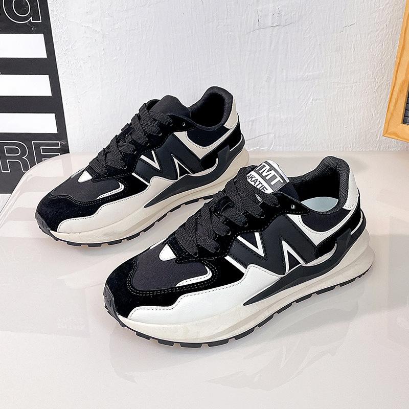 Daddy Shoes Damen Frühling Neue N-Wort Dickbesohlte All-Match Forrest Gump Schuhe Lässige Sportschuhe 41 von Joom DACH