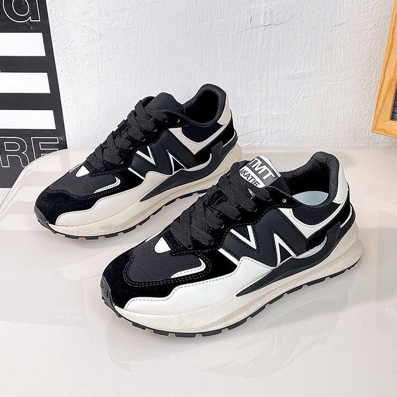 Daddy Shoes Damen Frühling Neue N-Wort Dickbesohlte All-Match Forrest Gump Schuhe Lässige Sportschuhe 41 von Joom DACH