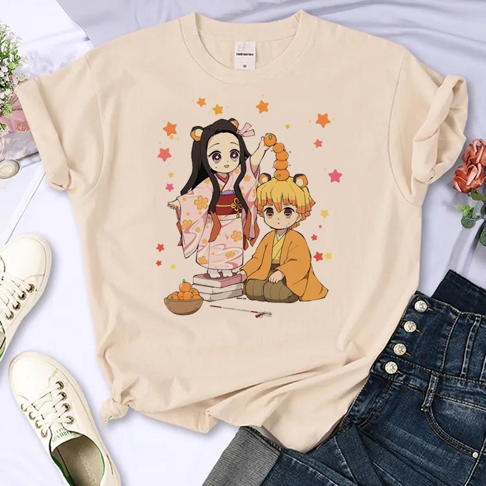 Dämon Slayer Kimetsu No Yaiba T-shirts Frauen Harajuku T-shirts Weibliche Y2k Designer Kleidung XS Dämon Slayer Kimetsu No Yaiba T-shirts Frauen Harajuku T-shirts Weibliche Y2k Designer Kleidung XS von Joom DACH