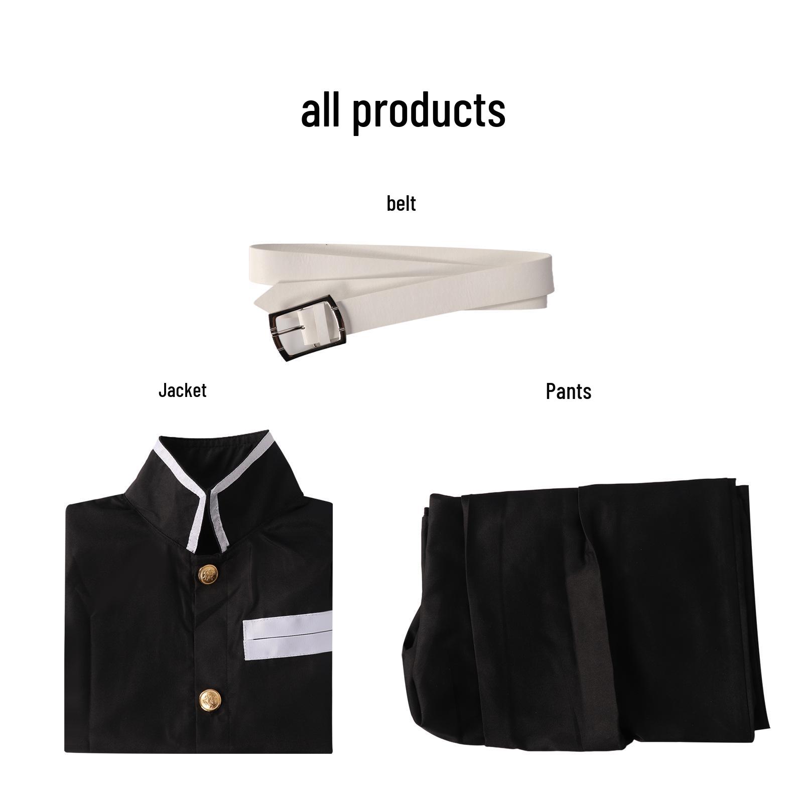 Dämonen Jäger: Nebel-Säule Tokito Muichiro Herren Cosplay Kostümset XXL von Joom DACH