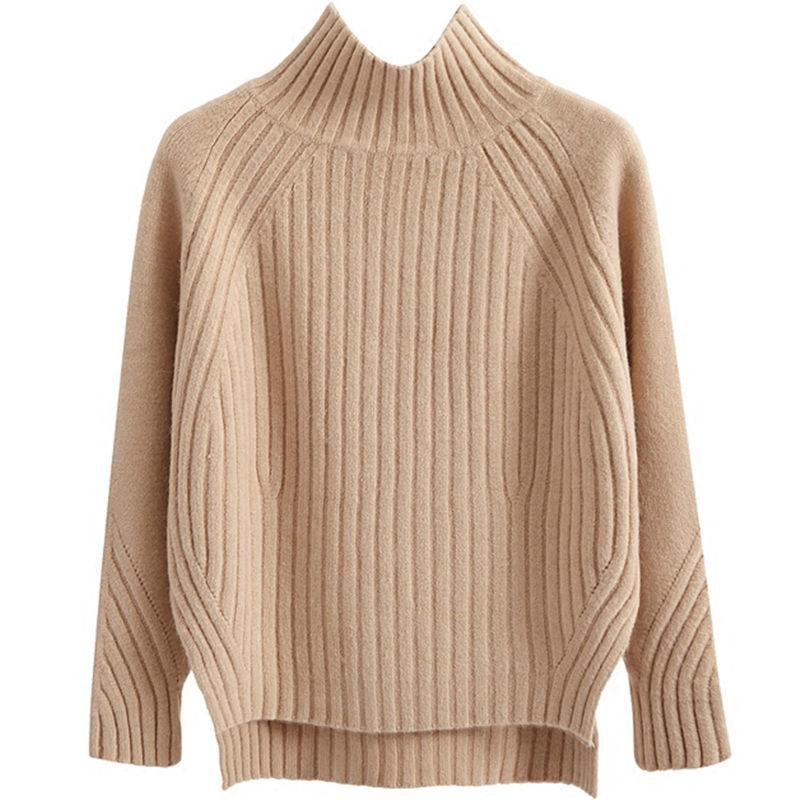 Damen 2024 Stilvoller Rollkragenpullover mit lockerem Strick - Langarmpullover für Herbst/Winter L for 50-57.5 kg apricot Damen 2024 Stilvoller Rollkragenpullover mit lockerem Strick - Langarmpullover für Herbst/Winter L for 50-57.5 kg apricot von Joom DACH