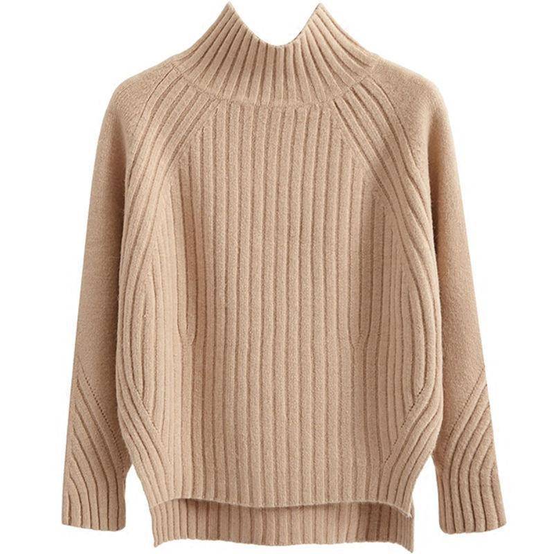 Damen 2024 Stilvoller Rollkragenpullover mit lockerem Strick - Langarmpullover für Herbst/Winter L for 50-57.5 kg apricot Damen 2024 Stilvoller Rollkragenpullover mit lockerem Strick - Langarmpullover für Herbst/Winter L for 50-57.5 kg apricot von Joom DACH