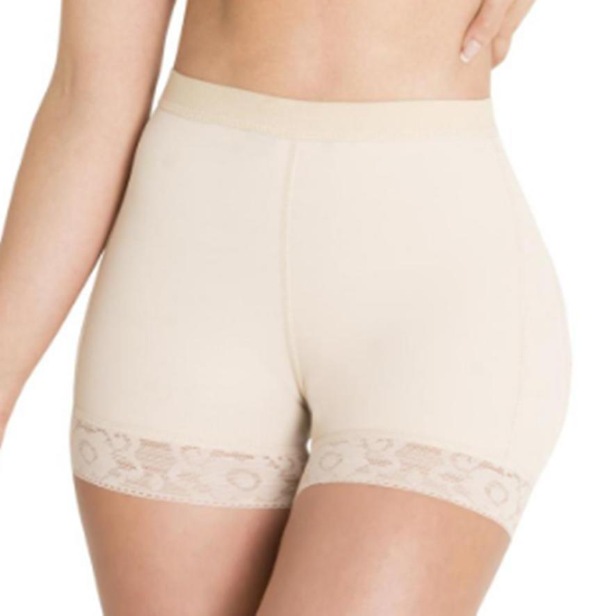 Damen BUTT LIFTER Mesh Atmungsaktive Gesäßhöschen Fake Gesäß Hüftformende Hose M nude von Joom DACH