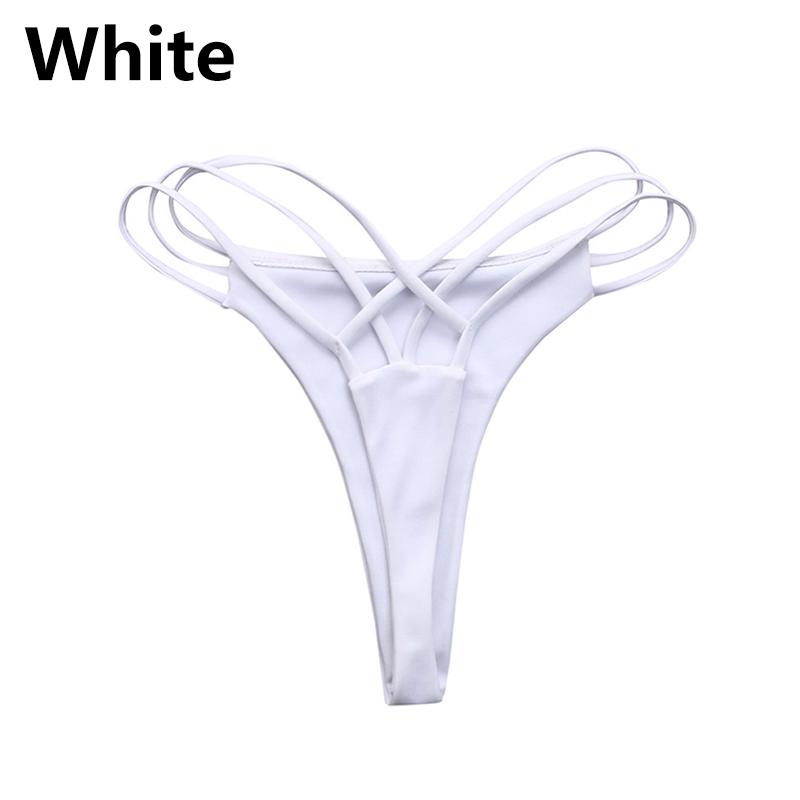 Damen-Bademode, brasilianischer Badeanzug, Bademode, Bikinihose, Strandmode, Slips, Tangas L von Joom DACH