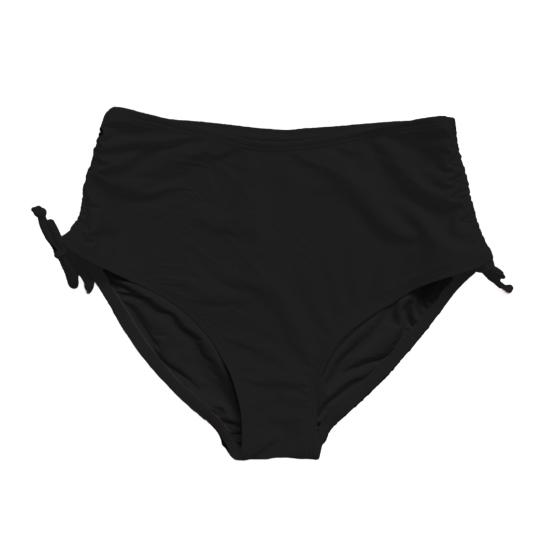 Damen Badeshorts V-Ausschnitt Kordelzug Bikinihose Verstellbare gerüschte Seiten Boyshorts Badeanzug Boardshorts L von Joom DACH
