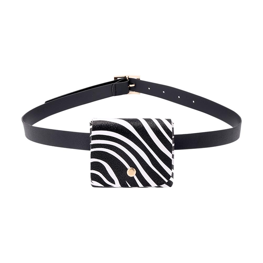 Damen Bauchtasche Leder Gürteltasche Mini Gürteltasche Umhängetaschen Mode Exquisite Einkaufstasche weiß von Joom DACH