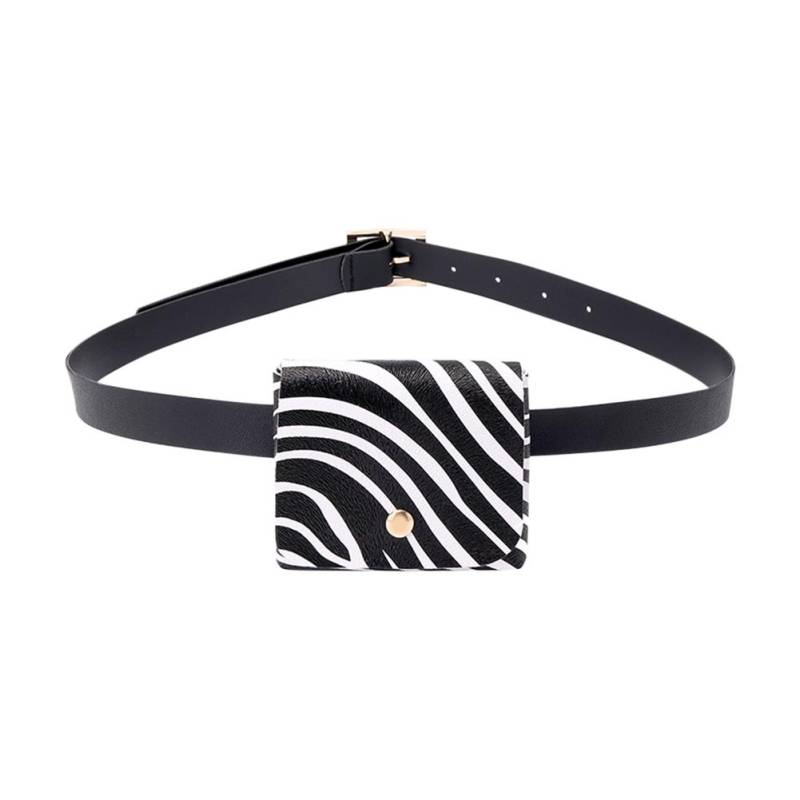 Damen Bauchtasche Leder Gürteltasche Mini Gürteltasche Umhängetaschen Mode Exquisite Einkaufstasche weiß von Joom DACH