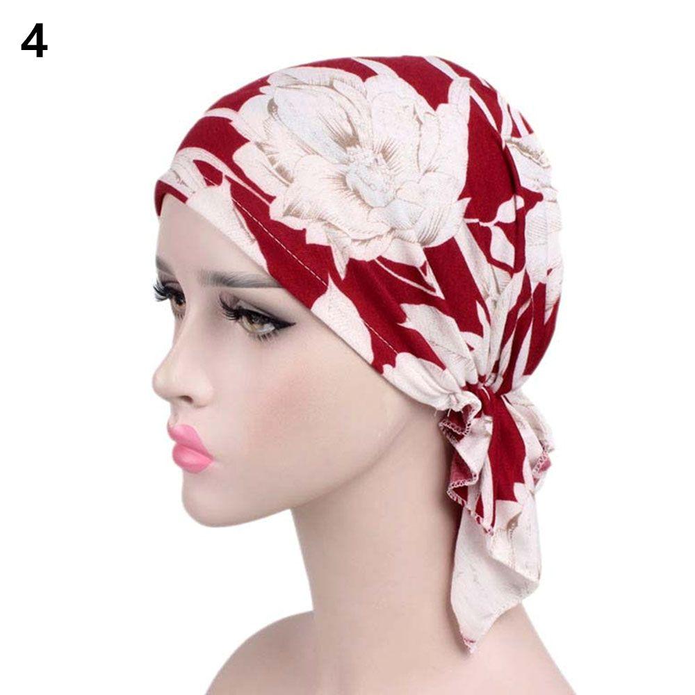 Damen-Beanie-Schal, muslimische bedruckte Kopfbedeckung, Krebs-Chemo-Mütze, Turban-Mütze, Kopfwickelkappe 4 Damen-Beanie-Schal, muslimische bedruckte Kopfbedeckung, Krebs-Chemo-Mütze, Turban-Mütze, Kopfwickelkappe 4 von Joom DACH