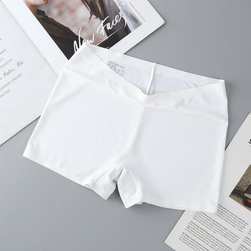 Damen Boxershorts Unterwäsche Nahtlose Höschen Einfarbige Boyshorts Mittlere Taille Höschen Unsichtbare Sicherheitshöschen Weibliche Unterhosen XL(60-70KG) von Joom DACH