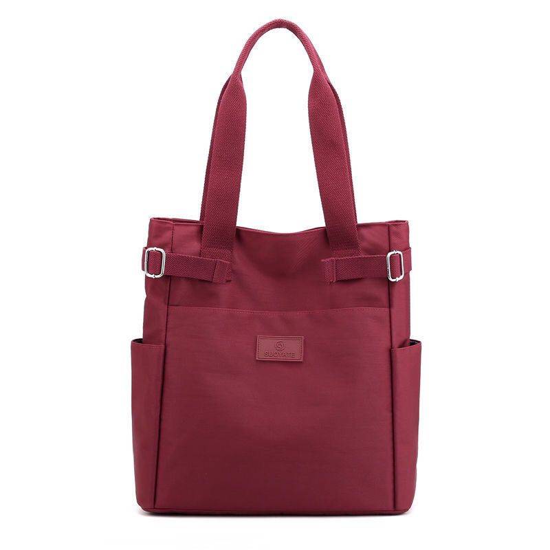 Damen Canvas Umhängetasche Mode Crossbody Handtasche Retro Großraumtaschen Multi Pocket Reißverschluss Lässige Tragetaschen von Joom DACH