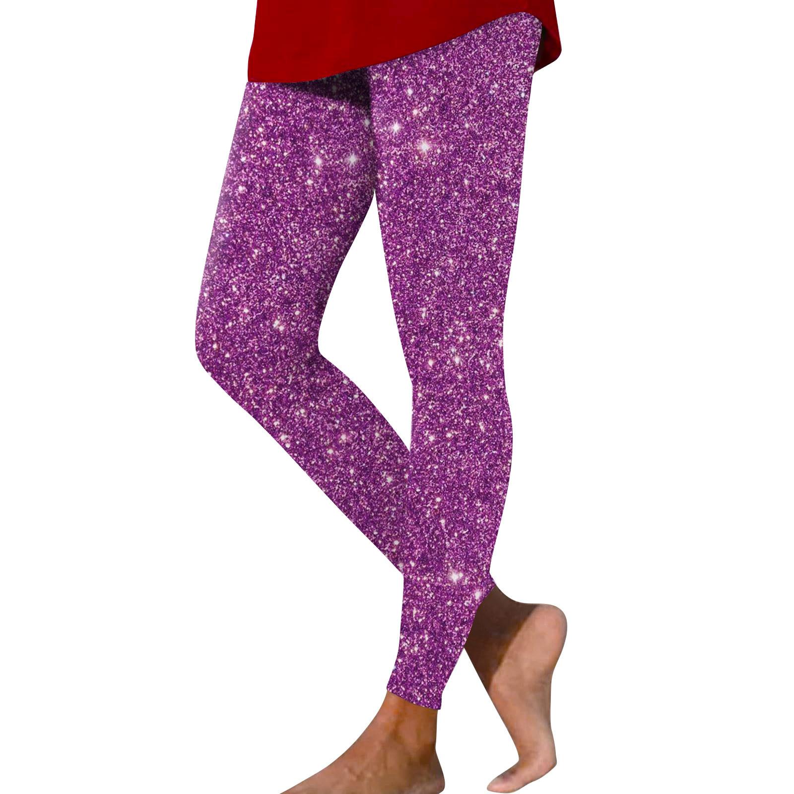 Damen Casual Fashion Outdoor Pailletten Schlanke elastische Yogahose Neun-Minuten-Hose S Damen Casual Fashion Outdoor Pailletten Schlanke elastische Yogahose Neun-Minuten-Hose S von Joom DACH