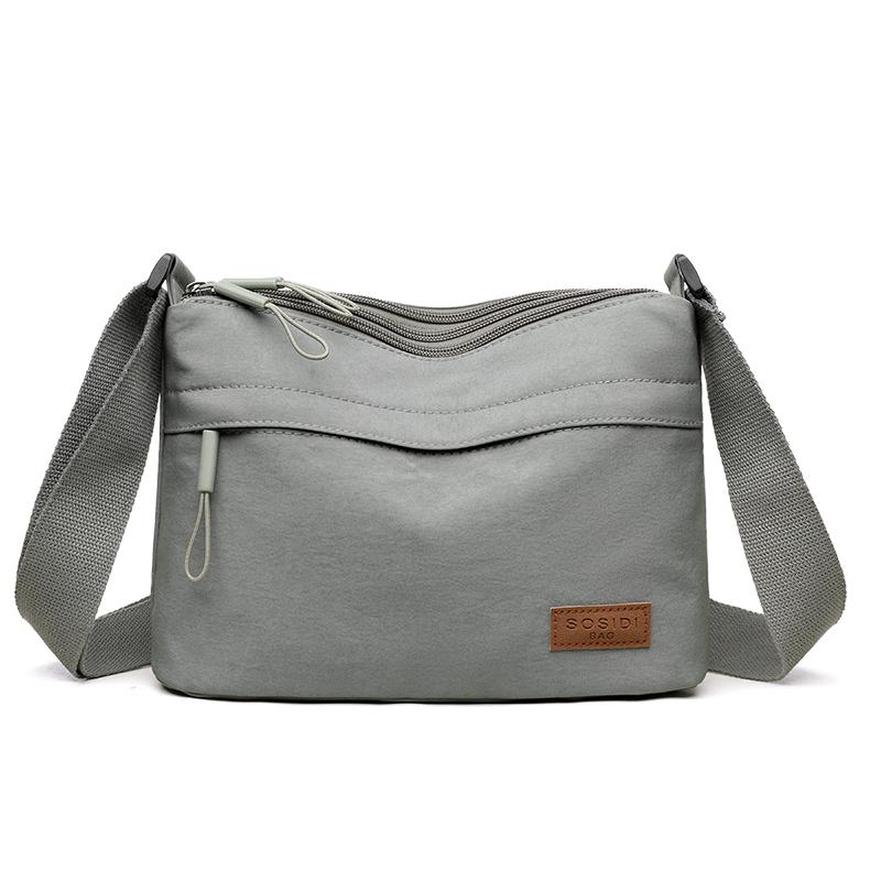 Damen Casual Umhängetaschen Nylongewebe Mehrere Taschen Kleine Kapazität Hobo Schultertasche 2025 Frühling Neueste Mode Umhängetasche graue Damen Casual Umhängetaschen Nylongewebe Mehrere Taschen Kleine Kapazität Hobo Schultertasche 2025 Frühling Neueste Mode Umhängetasche graue von Joom DACH