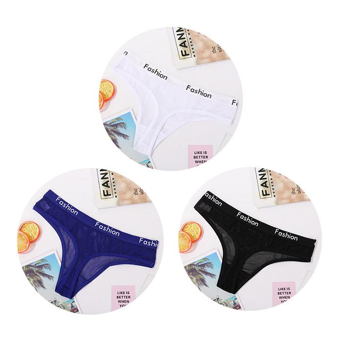 Damen-Dessous, G-String, Netz-Slip, Unterwäsche, Höschen, T-String, Tangas, Knicker L von Joom DACH