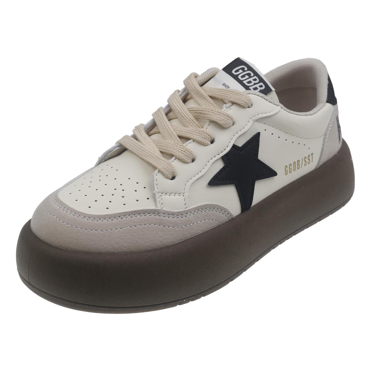 Damen Dicksohlige Deutsche Trainingsschuhe Cortez Frühling Neue Mode Klassisch All-Matching Lässig Sportliche Board-Schuhe 40 von Joom DACH