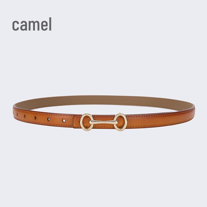 Damen Einfacher Echtleder Mode Gürtel - Vielseitig für Jeans, Hosen und Kleider 105 cm von Joom DACH