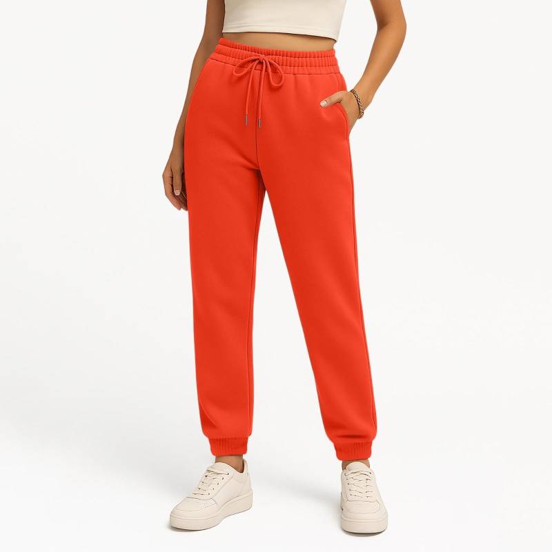 Damen Elastischer Bund Manschetten Hose Hose Sommer Locker Geschnitten Wander Jogginghose Mit Tasche XXL orange Damen Elastischer Bund Manschetten Hose Hose Sommer Locker Geschnitten Wander Jogginghose Mit Tasche XXL orange von Joom DACH