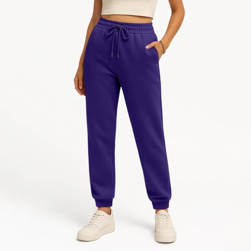 Damen Elastischer Bund Manschetten Hose Hose Sommer Locker Geschnitten Wander Jogginghose Mit Tasche XXL violett Damen Elastischer Bund Manschetten Hose Hose Sommer Locker Geschnitten Wander Jogginghose Mit Tasche XXL violett von Joom DACH