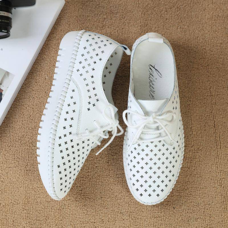 Damen Flats Sneakers Schuh Frauen Casual Loafers Schuhe Weibliche Hohl Mokassins Weiß Lace Up Bootsschuhe 39 weiß Damen Flats Sneakers Schuh Frauen Casual Loafers Schuhe Weibliche Hohl Mokassins Weiß Lace Up Bootsschuhe 39 weiß von Joom DACH