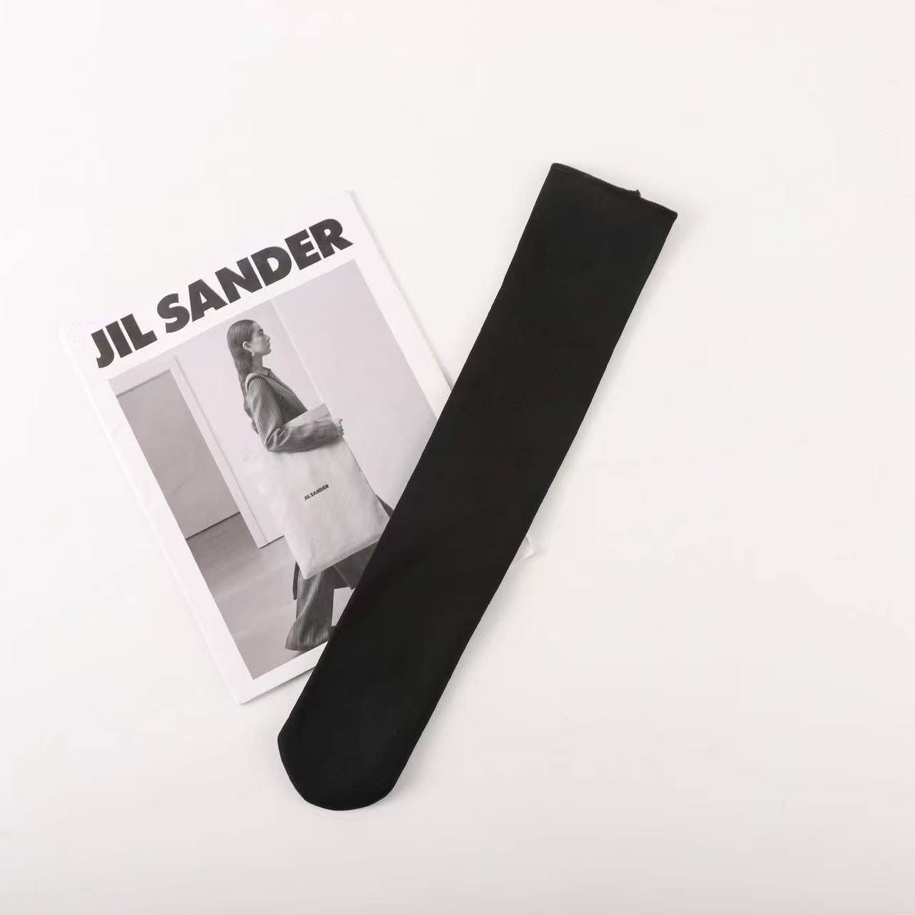 Damen Fleecegefütterte Halbhohe Socken Dicke Kniestrümpfe Schneesocken 1 pair schwarz von Joom DACH