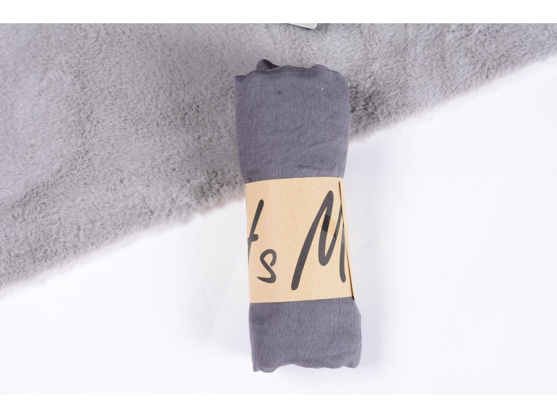 Damen Frühlings- & Sommer Baumwoll-Leinen Schal - Ethnischer Einfarbiger Plissierter Gaze Schal und Seidenkopftuch. 50x160 cm von Joom DACH