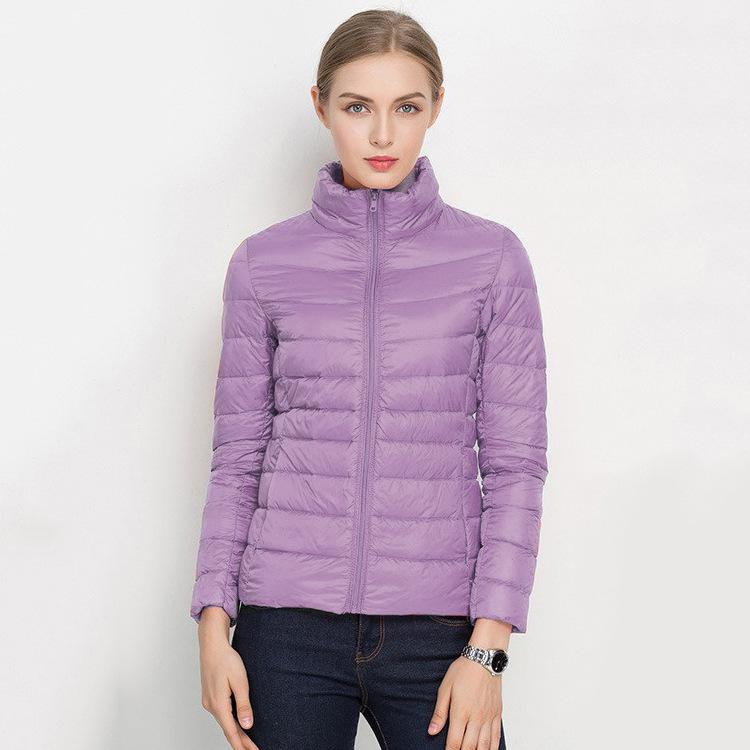 Damen Frühlingsjacke Mode Kurze Ultraleichte Packbare Puffermäntel 15 Farben Weibliche Daunen Warme Koreanische Slim Fit Parkas XXXXL licht lila Damen Frühlingsjacke Mode Kurze Ultraleichte Packbare Puffermäntel 15 Farben Weibliche Daunen Warme Koreanische Slim Fit Parkas XXXXL licht lila von Joom DACH