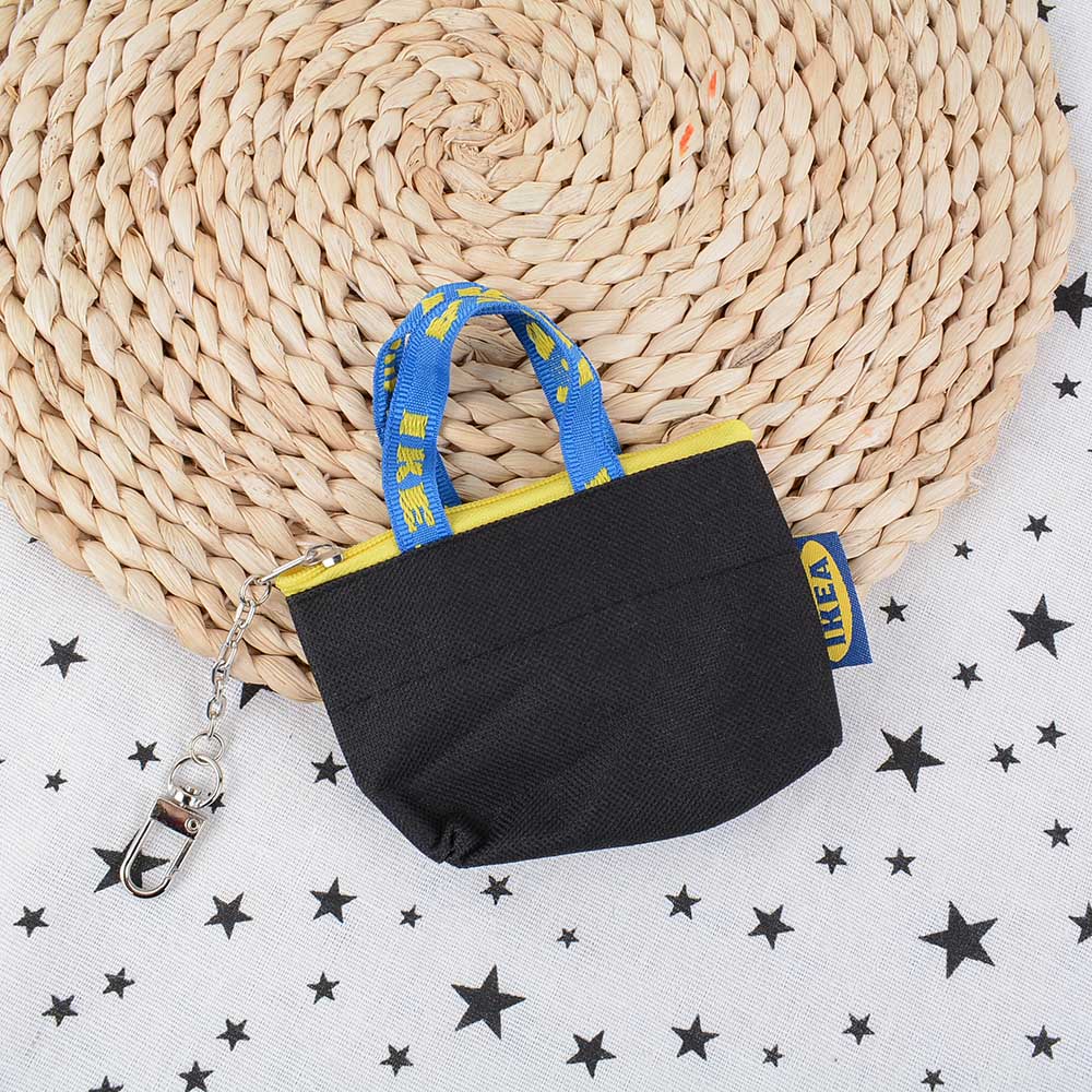 Damen-Geldbörse, Mini-Geldbörse, Geldbeutel, Schlüsselanhänger, Kartenhalter, kleine Tasche mit Reißverschluss, blaue Farbe, Geldbörse mit Reißverschluss 1pc Black von Joom DACH