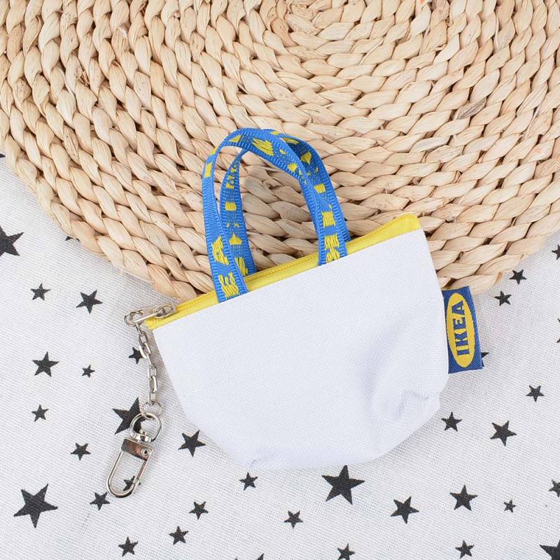 Damen-Geldbörse, Mini-Geldbörse, Geldbeutel, Schlüsselanhänger, Kartenhalter, kleine Tasche mit Reißverschluss, blaue Farbe, Geldbörse mit Reißverschluss 1pc White von Joom DACH