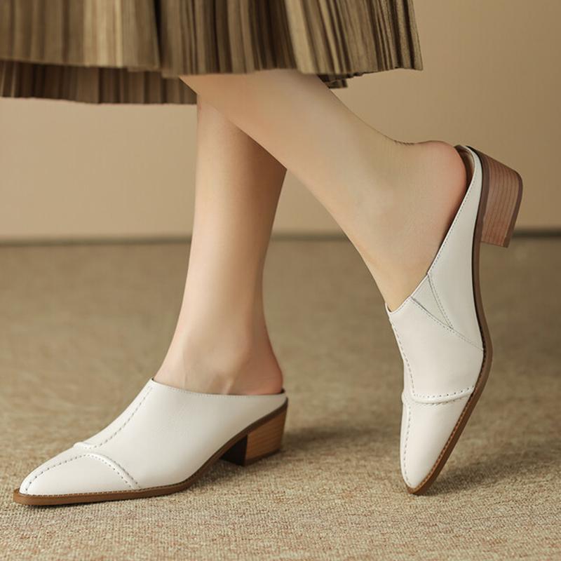 Damen Hausschuhe Klobige Pantoletten Schuhe Sommer Mittelhohe Absätze Sandalen 2024 Neue Mode Slingback Zehentrenner Freizeitschuhe Kleid Pumps Pantoletten 39 weiß Damen Hausschuhe Klobige Pantoletten Schuhe Sommer Mittelhohe Absätze Sandalen 2024 Neue Mode Slingback Zehentrenner Freizeitschuhe Kleid Pumps Pantoletten 39 weiß von Joom DACH