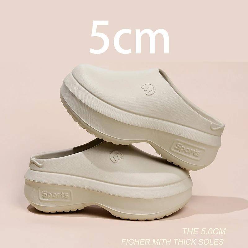 Damen Hausschuhe Paare Garten Clog Damen Wasserdicht Kochschuh Bequeme Sandale Hausschuhe für Tierpfleger Outdoor Angelschuhe 40 khaki von Joom DACH