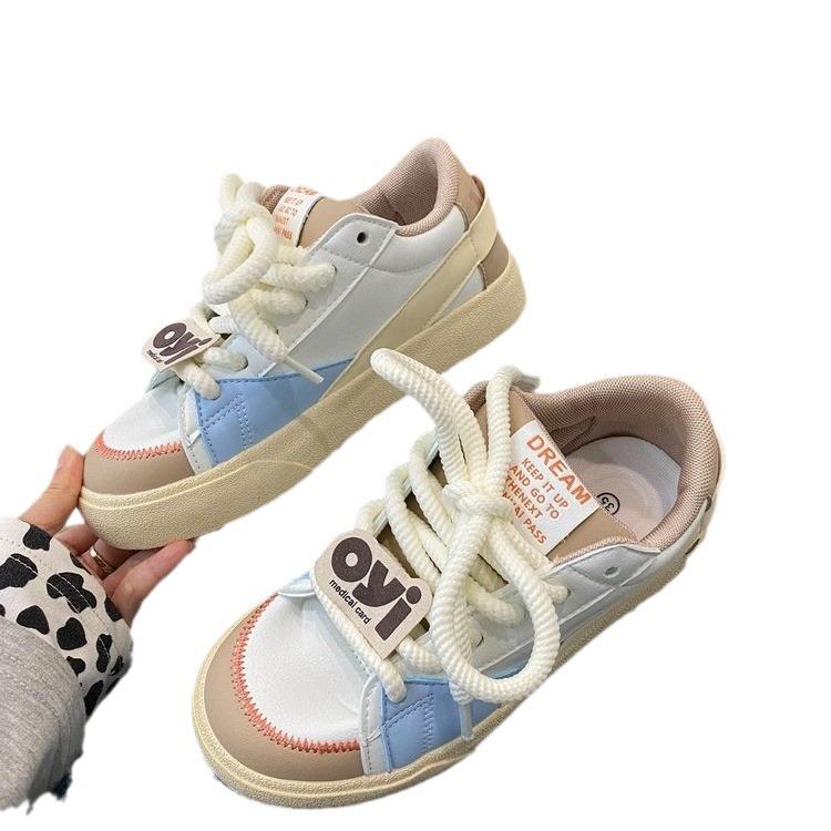 Damen Herbst Atmungsaktive Lässige Canvas Schuhe Damen Vielseitig Amerikanisch Retro 40 von Joom DACH