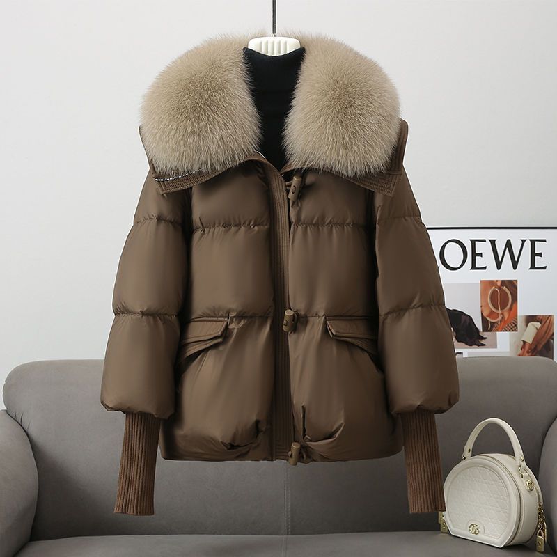 Damen Herbst und Winter Daunenjacke, Neue Verdickte Windjacke, Modische Lockere Warme Baumwolljacke, Trendy 2XL von Joom DACH