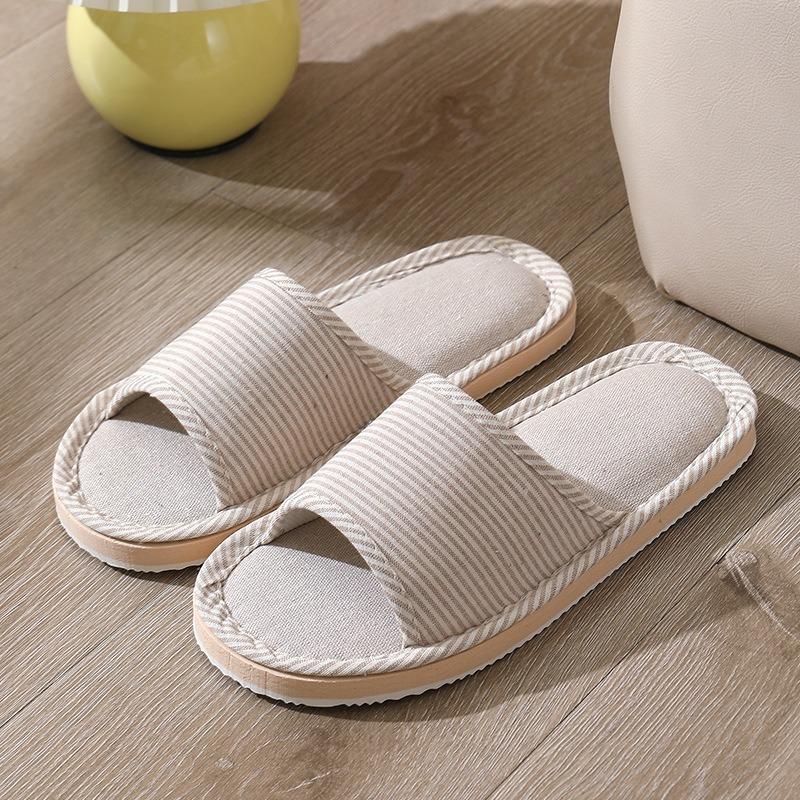 Damen Herren Paare Mode Casual Home Hausschuhe Indoor Boden Flache Schuhe Sandalen 39-40 von Joom DACH