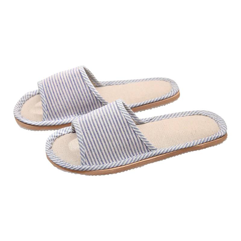 Damen Herren Paare Mode Casual Home Hausschuhe Indoor Boden Flache Schuhe Sandalen 39-40 von Joom DACH